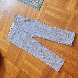 JCrew City Fit Seersucker Pants